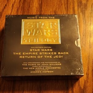 Star Wars Trilogy Collector's Edition CD - Gold and Black